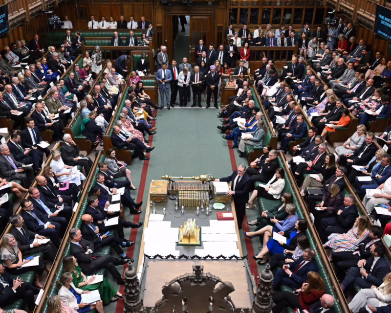 Photograph: House of Commons/PA
